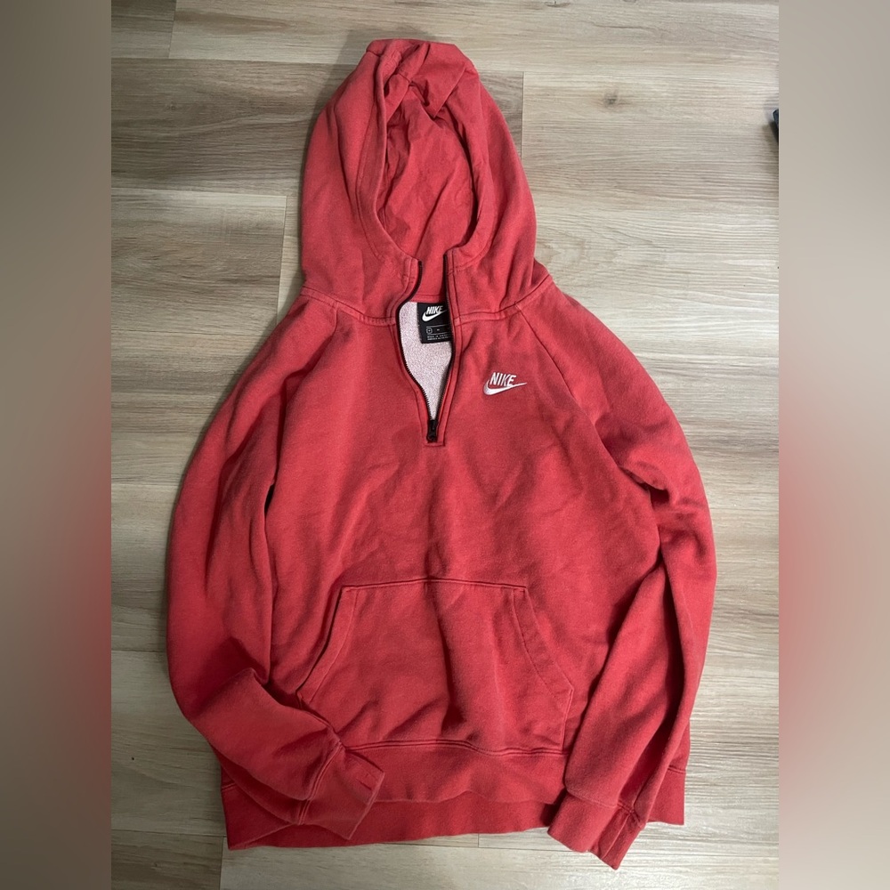 Nike Women’s Zip-Up Red Sweater